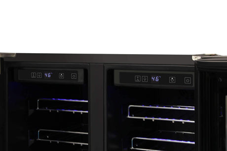 Thor Kitchen 42-Bottle Built-in Dual Zone Wine Cooler TWC2402 Wine Coolers TWC2402 Wine Coolers Empire