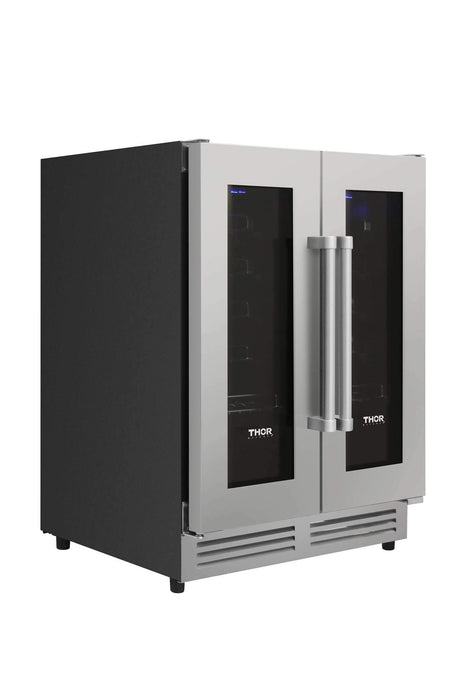 Thor Kitchen 42-Bottle Built-in Dual Zone Wine Cooler TWC2402 Wine Coolers TWC2402 Wine Coolers Empire