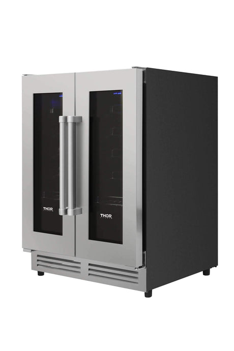Thor Kitchen 42-Bottle Built-in Dual Zone Wine Cooler TWC2402 Wine Coolers TWC2402 Wine Coolers Empire