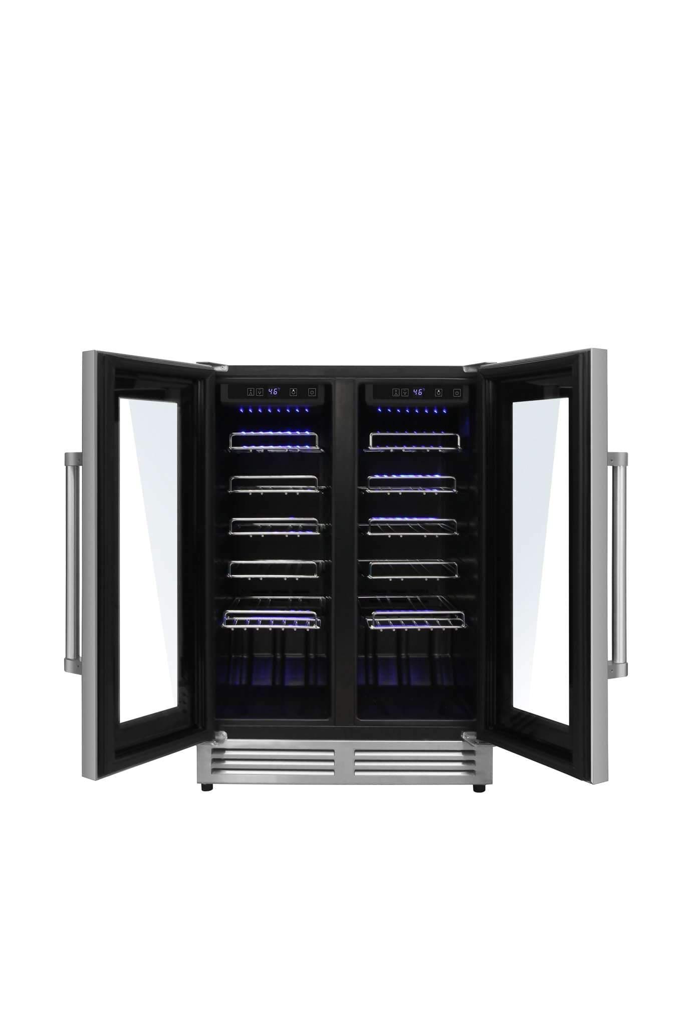 Thor Kitchen Built-in Dual Zone Wine Cooler with 42-Bottle Capacity (TWC2402) Wine Coolers Empire