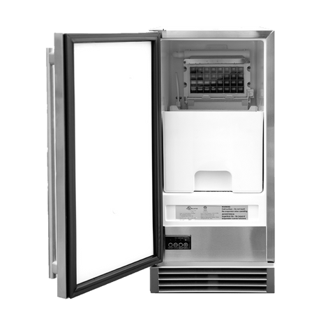 True Flame 15" UL Outdoor Rated Ice Maker TF-IM-15 Ice Makers TF-IM-15 Wine Coolers Empire