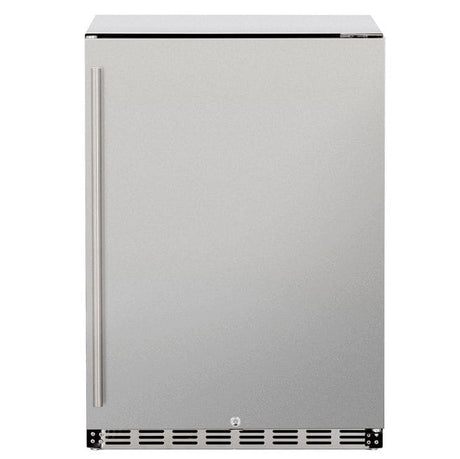 True Flame 24" 5.3C Deluxe Outdoor Rated Fridge TF-RFR-24D Refrigerators TF-RFR-24D-R Wine Coolers Empire