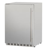 True Flame 24" 5.3C Deluxe Outdoor Rated Fridge TF-RFR-24D Refrigerators Wine Coolers Empire