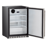 True Flame 24" 5.3C Outdoor Rated Fridge TF-RFR-24S Refrigerators Wine Coolers Empire