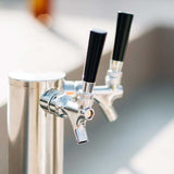 True Flame 24" 6.6C Deluxe Outdoor Rated Dual Tap Kegerator TF-RFR-24DK2 Kegerators TF-RFR-24DK2 Wine Coolers Empire