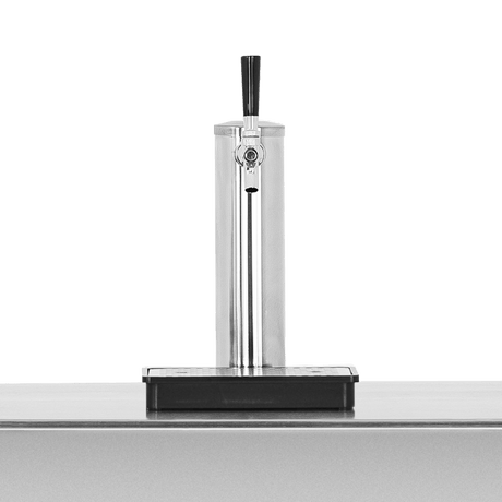 True Flame 24" 6.6C Deluxe Outdoor Rated Single Tap Kegerator TF-RFR-24DK1 Kegerators TF-RFR-24DK1 Wine Coolers Empire