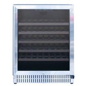 True Flame 24" Outdoor Rated Single Zone Wine Cooler TF-RFR-24W Wine Coolers TF-RFR-24W Wine Coolers Empire