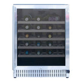 True Flame 24" Outdoor Rated Single Zone Wine Cooler TF-RFR-24W Wine Coolers TF-RFR-24W Wine Coolers Empire