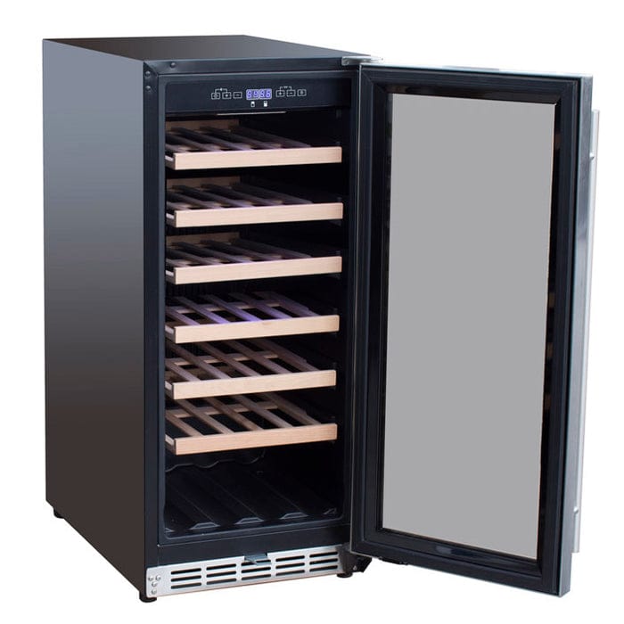 TrueFlame 15" Outdoor Rated Single Zone Wine Cooler TF-RFR-15W Wine Coolers Empire