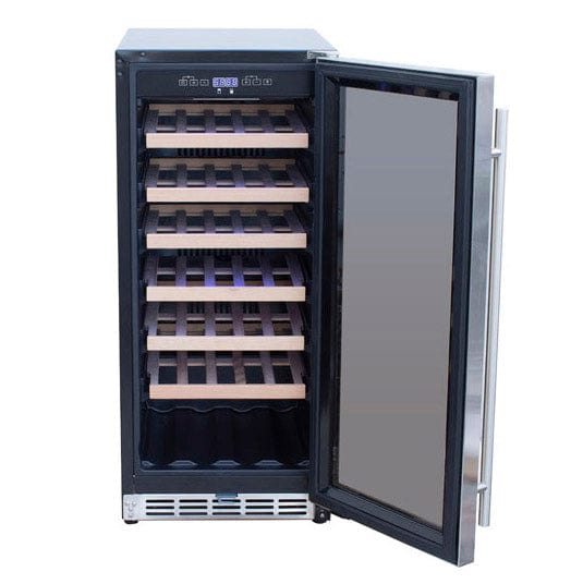 TrueFlame 15" Outdoor Rated Single Zone Wine Cooler TF-RFR-15W Wine Coolers Empire