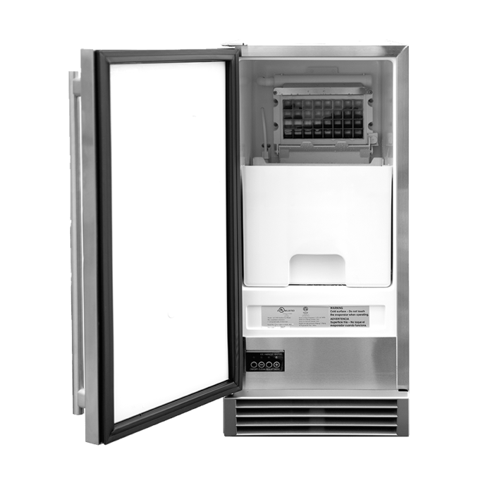 TrueFlame 15" UL Outdoor Rated Ice Maker TF-IM-15 Wine Coolers Empire