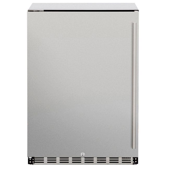 TrueFlame 24" 5.3C Deluxe Outdoor Rated Fridge TF-RFR-24D Wine Coolers Empire
