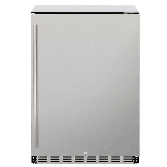 TrueFlame 24" 5.3C Deluxe Outdoor Rated Fridge TF-RFR-24D Wine Coolers Empire