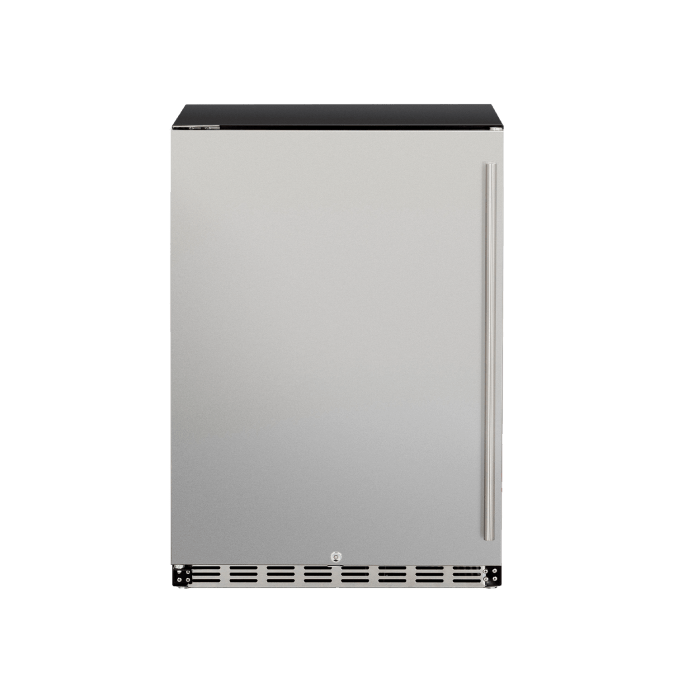 TrueFlame 24" 5.3C Outdoor Rated Fridge TF-RFR-24S Wine Coolers Empire
