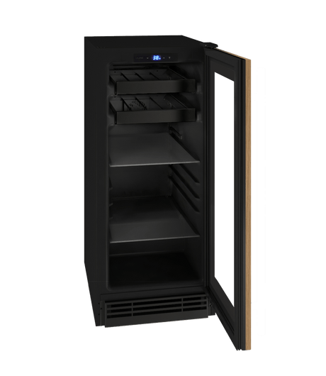 U-Line 15" Built-In Glass Door Beverage Fridge UHBV115-IG01A Beverage Centers UHBV115-IG01A Wine Coolers Empire