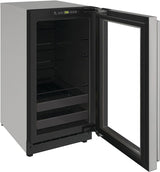 U-Line 18" Right Hinge with Lock Beverage Center U-2218BEVS-13A Beverage Centers U-2218BEVS-13A Wine Coolers Empire