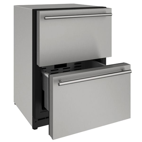 U-Line 2224DWR 24" Refrigerator Drawers Integrated/Stainless Solid 115v Refrigerators Wine Coolers Empire