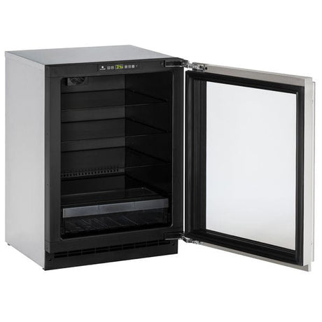 U-Line 2224RGL 24" Refrigerator Reversible Hinge Integrated/Stainless Frame Refrigerators Wine Coolers Empire