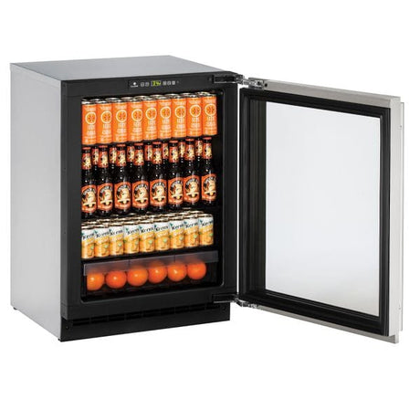 U-Line 2224RGL 24" Refrigerator Reversible Hinge with Lock Refrigerators Wine Coolers Empire