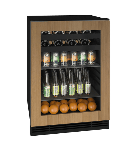 U-Line 24" Integrated Frame Beverage Center UHBV124-IG01A Beverage Centers UHBV124-IG01A Wine Coolers Empire