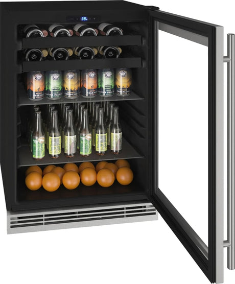 U-Line 24" Integrated Frame Beverage Center UHBV124-IG01A Beverage Centers UHBV124-IG01A Wine Coolers Empire