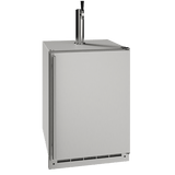 U-Line 24" Outdoor Keg Refrigerator, Reversible Hinge OKR124 Kegerators UOKR124-SS01A Wine Coolers Empire