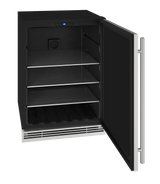 U-Line 24" Stainless Solid Door Beverage Center UHBV024-SS01A Beverage Centers UHBV024-SS01A Wine Coolers Empire