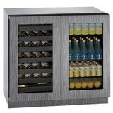 U-Line 3036BVWC 36" Beverage Center Integrated Frame Beverage Centers U-3036BVWCINT-00B Wine Coolers Empire