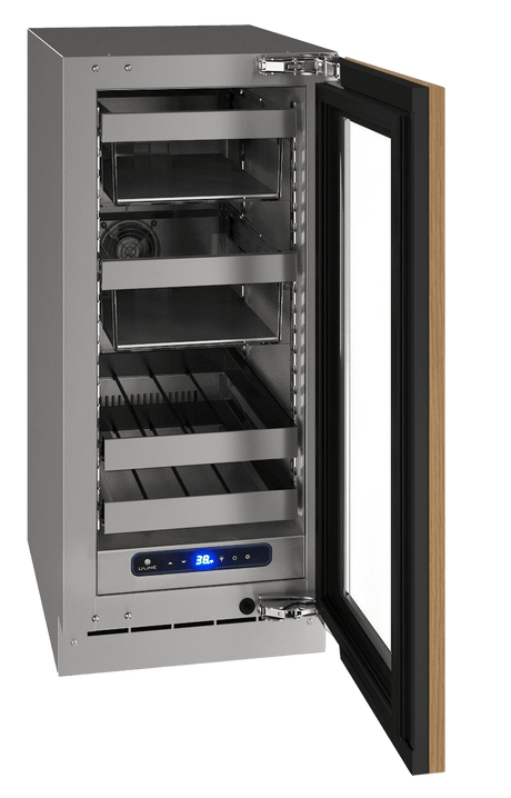 U-Line HBV515 15" Beverage Center Reversible Hinge Integrated Frame Beverage Centers Wine Coolers Empire