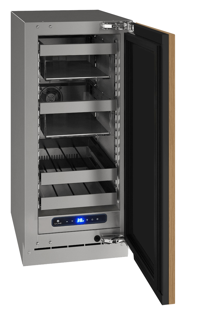 U-Line HBV515 15" Beverage Center Reversible Hinge Integrated Frame Beverage Centers Wine Coolers Empire