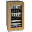 U-Line HBV518 18" Beverage Center Reversible Hinge Integrated Frame Beverage Centers UHBV518-IG01A Wine Coolers Empire