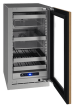 U-Line HBV518 18" Beverage Center Reversible Hinge Integrated Frame Beverage Centers Wine Coolers Empire