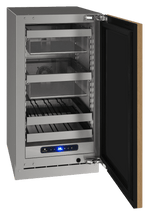 U-Line HBV518 18" Beverage Center Reversible Hinge Integrated Frame Beverage Centers Wine Coolers Empire