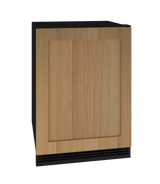 U-Line HFZ124 24" Convertible Freezer Reversible Hinge 115v Freezers UHFZ124-IS01B Wine Coolers Empire