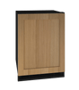 U-Line HFZ124 24" Convertible Freezer Reversible Hinge 115v Freezers UHFZ124-IS01B Wine Coolers Empire