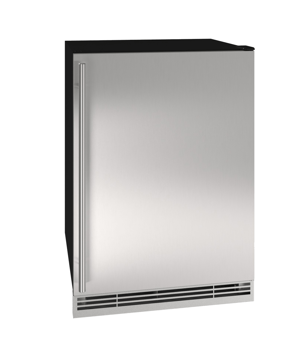 U-Line HFZ124 24" Convertible Freezer Reversible Hinge 115v Freezers UHFZ124-SS01B Wine Coolers Empire