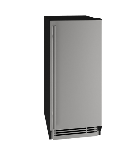 U-Line HRE115 15" Solid Refrigerator Reversible Hinge 115v Refrigerators UHRE115-SS01A Wine Coolers Empire