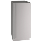 U-Line HRE515 15" Refrigerator Reversible Hinge Integrated/Stainless Refrigerators UHRE515-SS01A Wine Coolers Empire