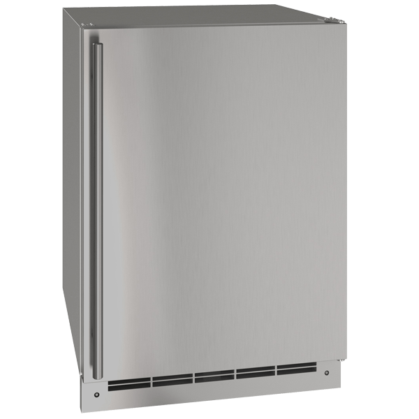 U-Line OFZ124 24" Outdoor Convertible Freezer Reversible Hinge Stainless Solid Refrigerators UOFZ124-SS01B Wine Coolers Empire