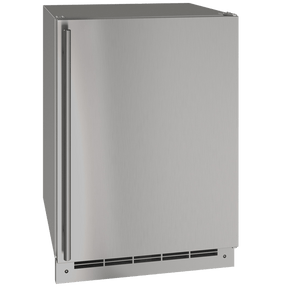 U-Line OFZ124 24" Outdoor Convertible Freezer Reversible Hinge Stainless Solid Refrigerators UOFZ124-SS01B Wine Coolers Empire