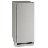 U-Line ORE115 15" Outdoor Refrigerator Reversible Hinge Stainless Solid Refrigerators UORE115-SS01A Wine Coolers Empire