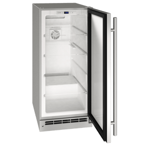 U-Line ORE115 15" Outdoor Refrigerator Reversible Hinge Stainless Solid Refrigerators UORE115-SS31A Wine Coolers Empire