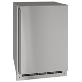 U-Line ORE124 24" Outdoor Refrigerator Reversible Hinge Stainless Solid Refrigerators UORE124-SS01A Wine Coolers Empire