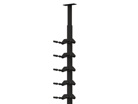 Ultra Wine Racks 40 Bottles HZ Minimalist 1-Sided Display Wine Racks MS-BLK-1SD-2D-HZ Wine Coolers Empire