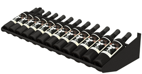 Ultra Wine Racks Display Row SC-DR-BLK Display Rows SC-DR-BLK Wine Coolers Empire