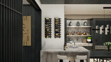 Ultra Wine Racks E-Series 1-4Ft Wall Rails Metal Wine Rack Wall Rails Wine Coolers Empire