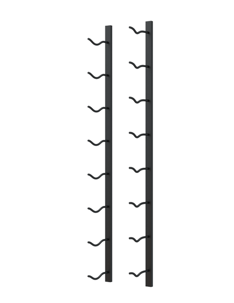 Ultra Wine Racks E-Series Magnum Wall Rails Metal Wine Rack Wall Rails Wine Coolers Empire