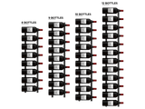 Ultra Wine Racks E-Series Magnum Wall Rails Metal Wine Rack Wall Rails Wine Coolers Empire