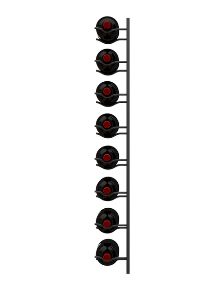 Ultra Wine Racks E-Series Magnum Wall Rails Metal Wine Rack Wall Rails Wine Coolers Empire