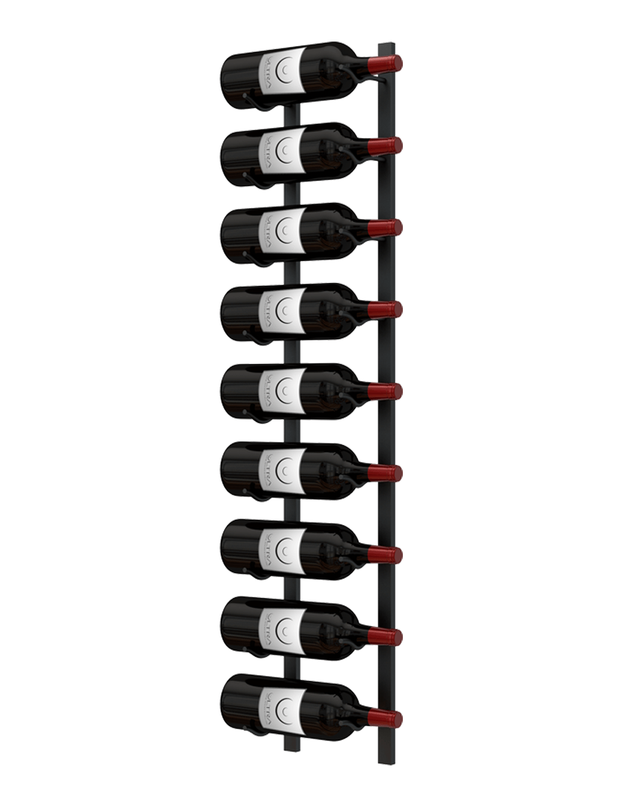 Ultra Wine Racks E-Series Magnum Wall Rails Metal Wine Rack Wall Rails Wine Coolers Empire